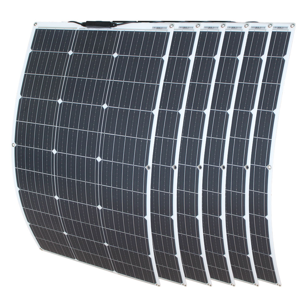 Rv Solar Kit 400W - Гибкая солнечная панель 18В 100Вт, комплект