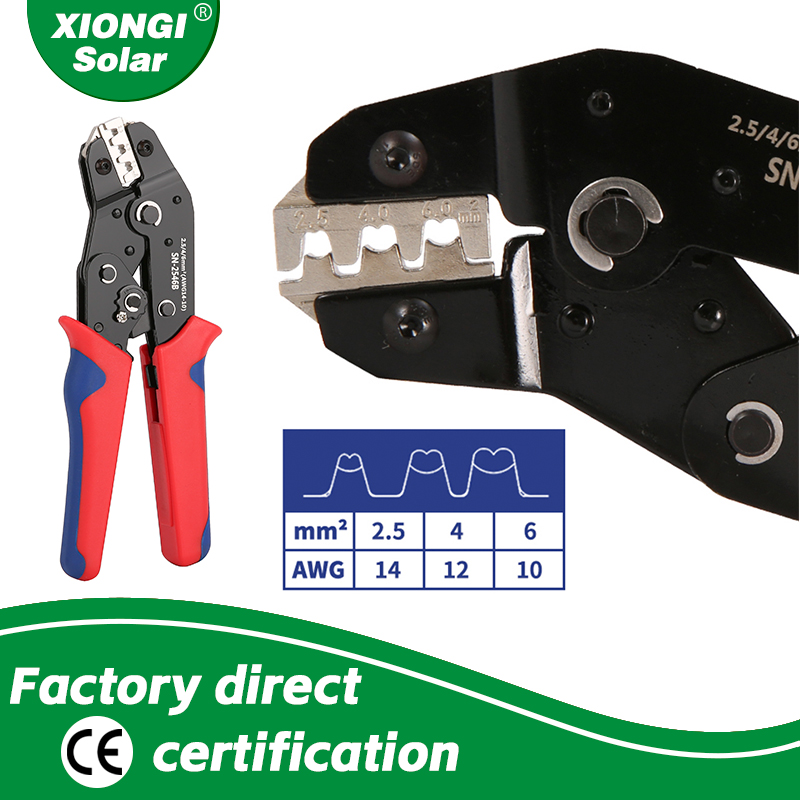 Mc4 Crimping Tool - SN-2546B Набор инструментов для обжима плоскогубцев