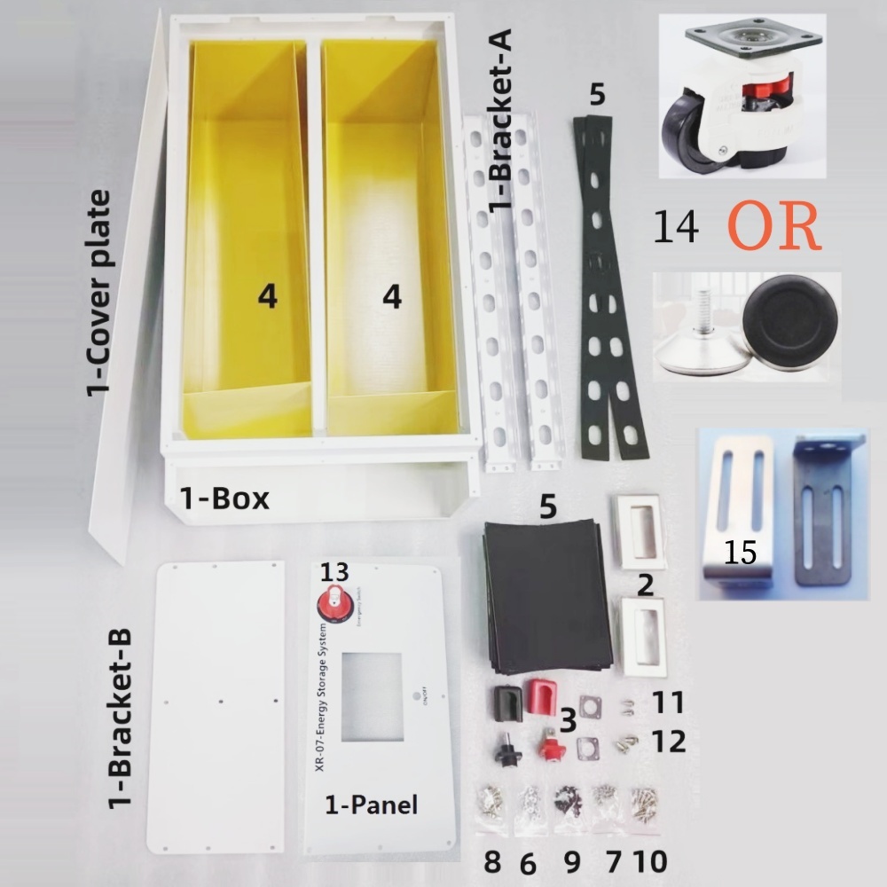 Корпус для аккумулятора XR07-4 – обзор и цена Renewable Energy Kits