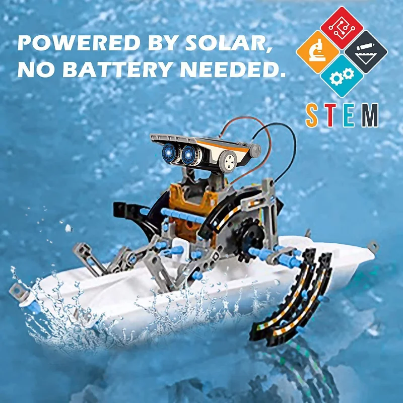 13-в-1 комплект робота на солн – обзор и цена Renewable Energy Kits