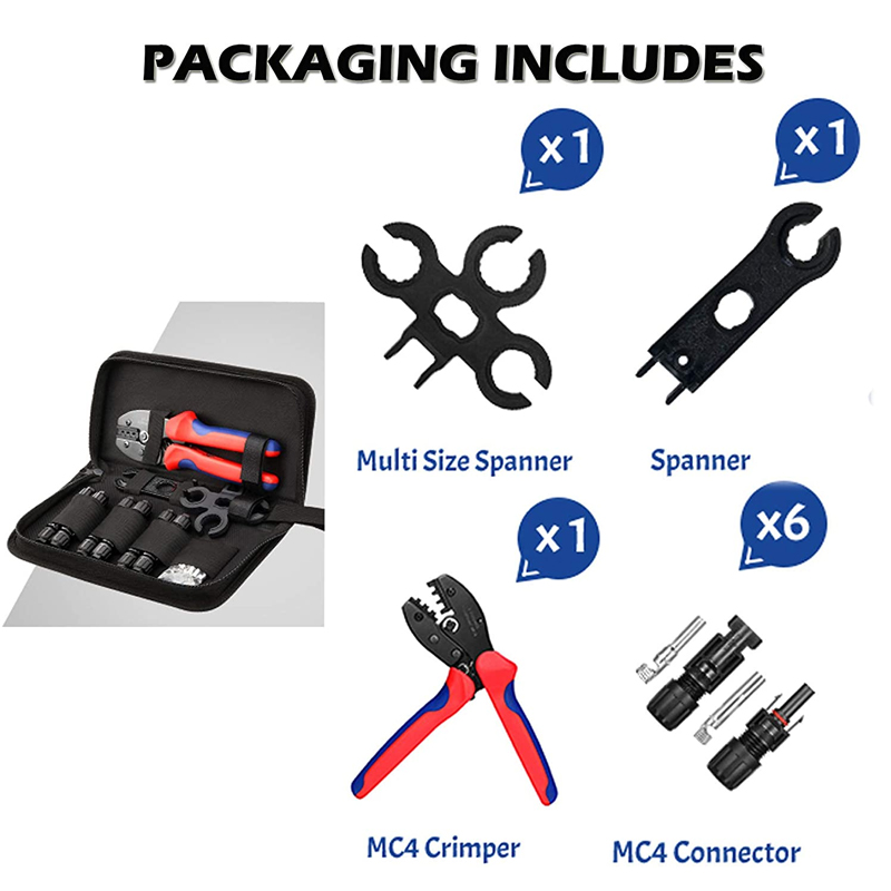 Набор инструментов для обжима  – обзор и цена Mc4 Crimping Tool