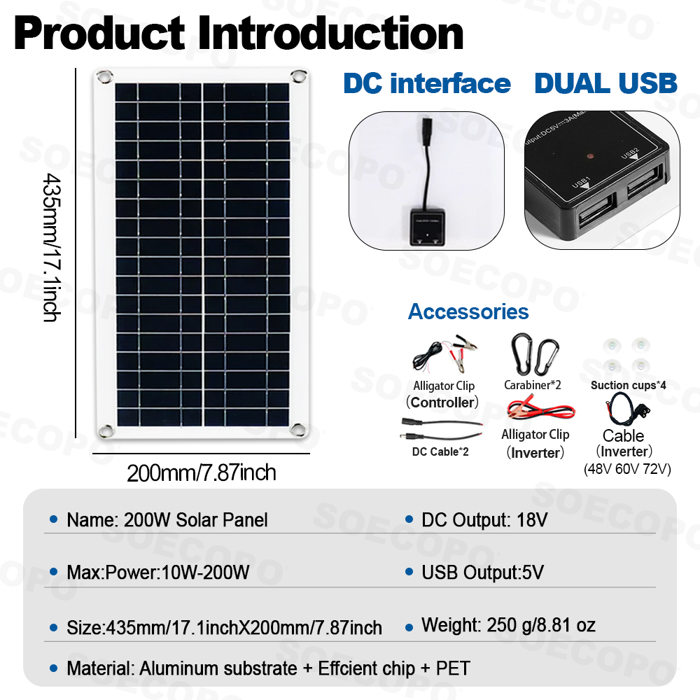 Комплект солнечной энергии 300 – обзор и цена Rv Solar Kit 400W