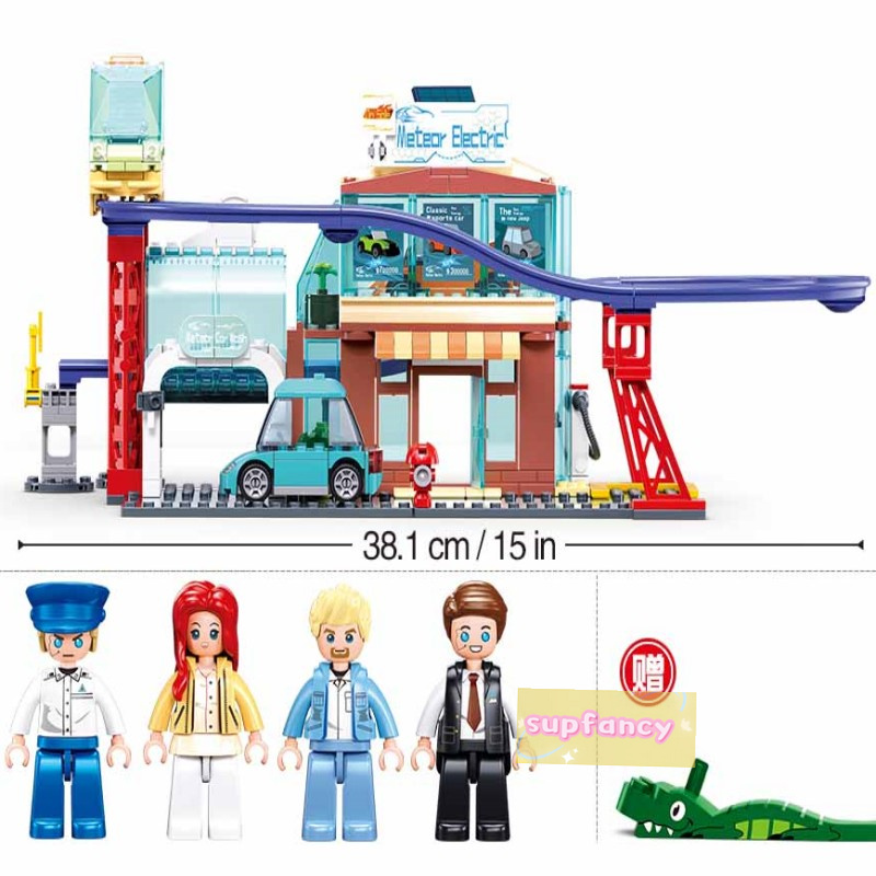 Конструктор Sluban 379 деталей – обзор и цена Renewable Energy Kids