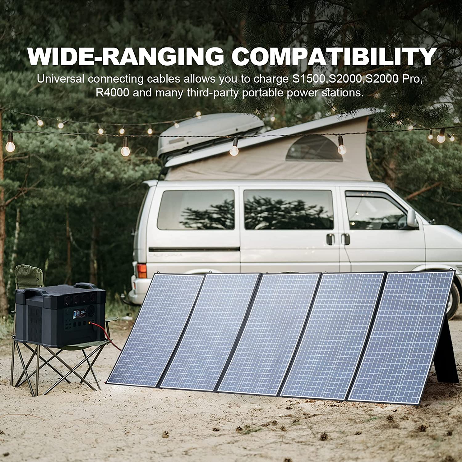ALLPOWERS Складная солнечная п – обзор и цена Rv Solar Kit 400W