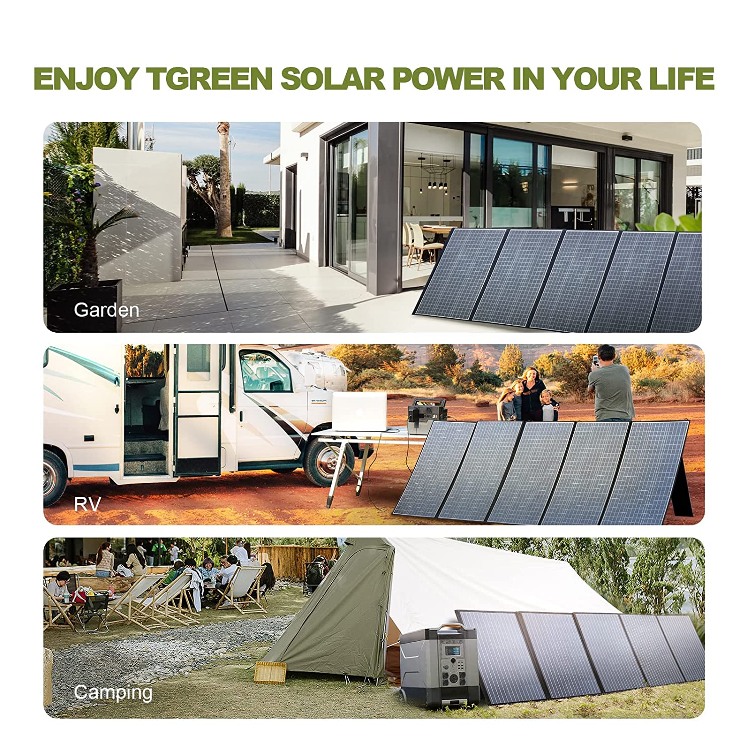ALLPOWERS Складная солнечная п – обзор и цена Rv Solar Kit 400W