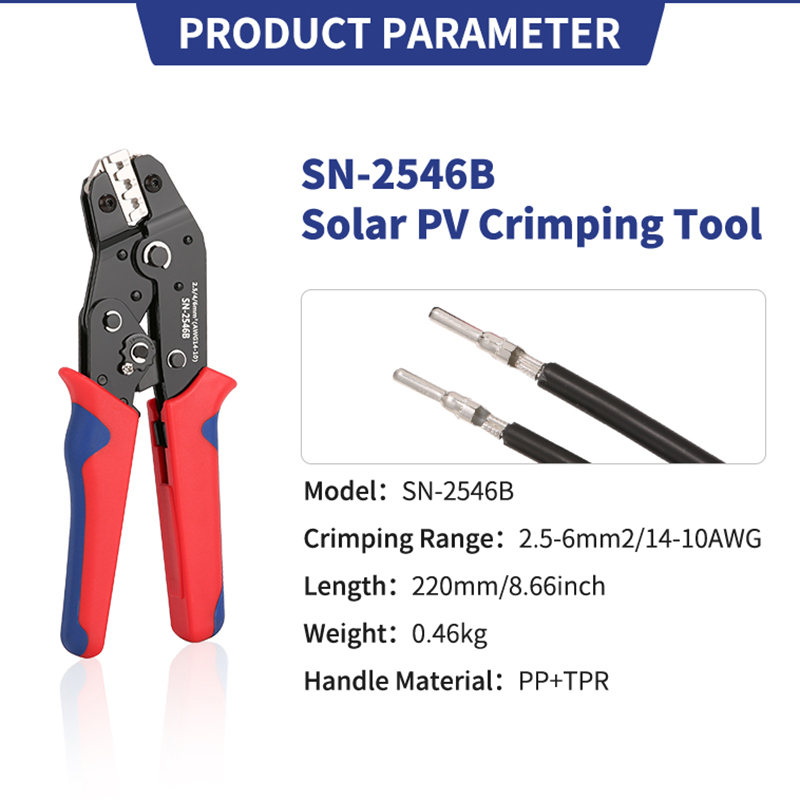 SN-2546B Набор инструментов дл – обзор и цена Mc4 Crimping Tool